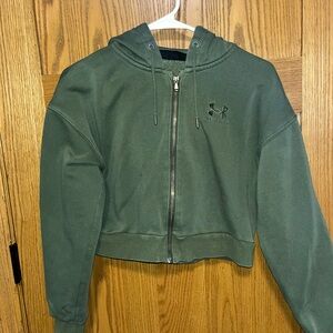 Under Armour cropped zip-up